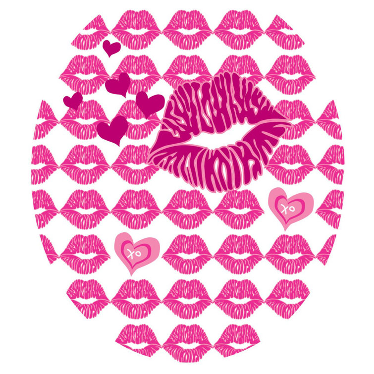 Toilet Tattoos Whimiscal Hot Lips Toilet Seat Sticker, Lid Decal Wayfair